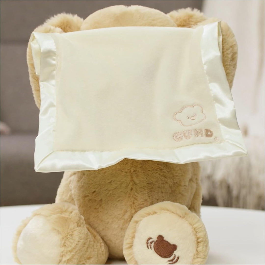 GUND Peek-A-Boo - Oso de peluche animado para bebés y
