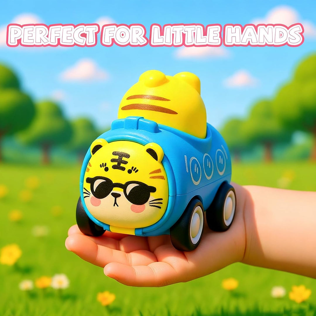 Snugzy Press to Go - Juguetes de coche para niños pequeños de 1 a 3...