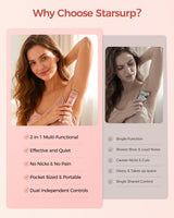 Recortadora de bikini para mujer, maquinilla de afeitar y afeitador...