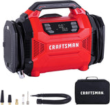 CRAFTSMAN Inflador de neumáticos de doble potencia, compresor de ai...