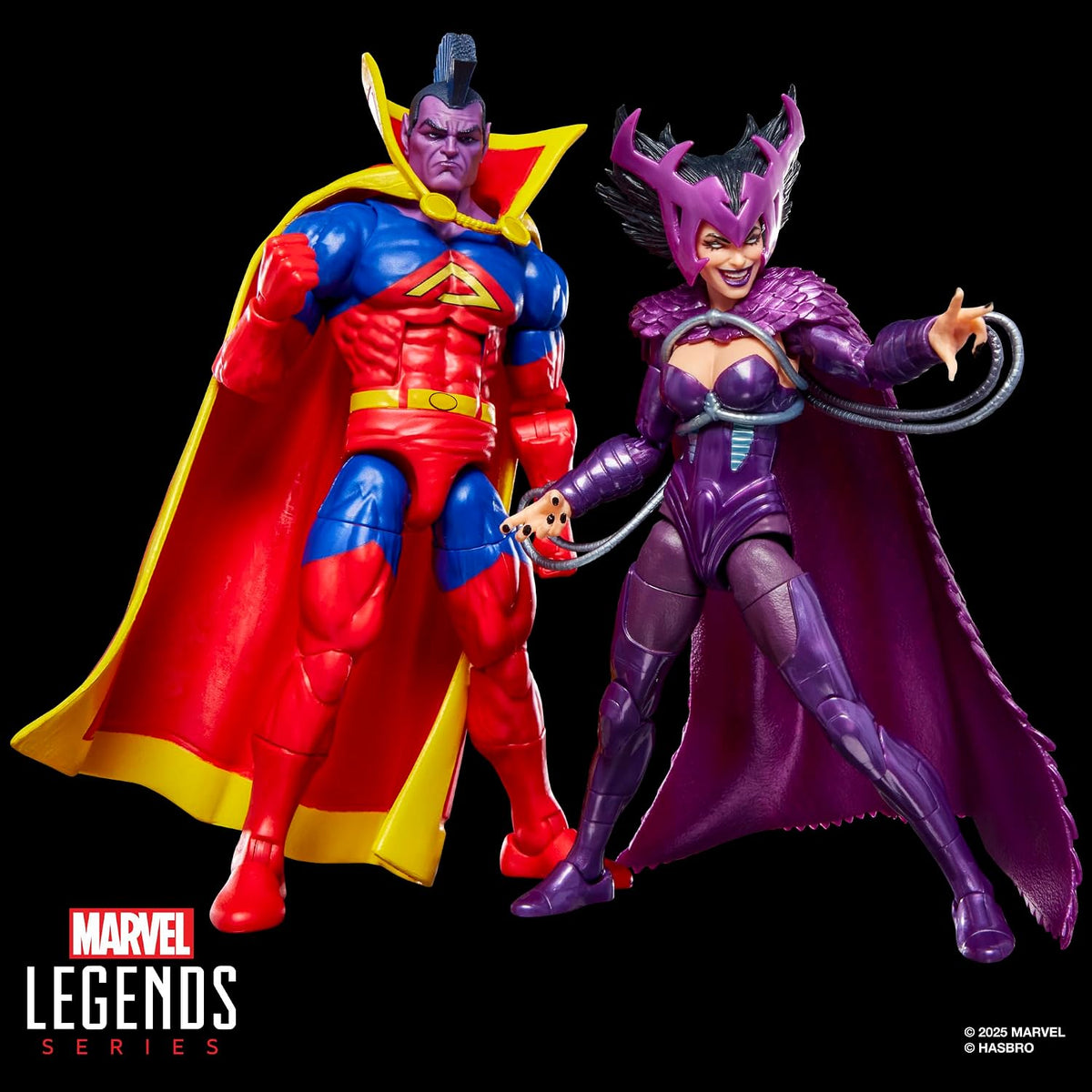 Marvel Legends Series X-Men Deathbird & Marvel's Gladiator, paquete de dos