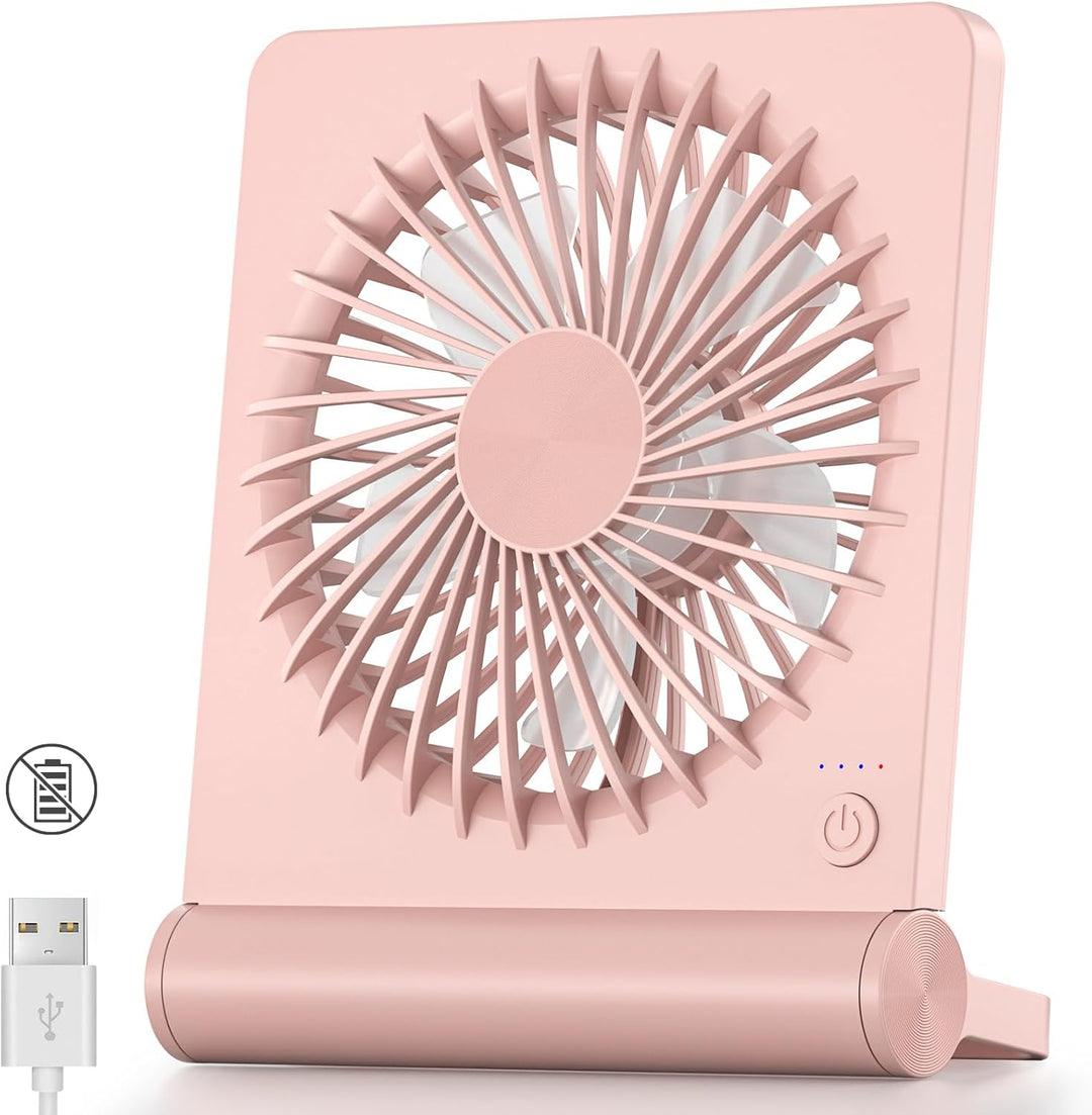 Koonie - Ventilador de escritorio USB, ventilador pequeño ultra sil...