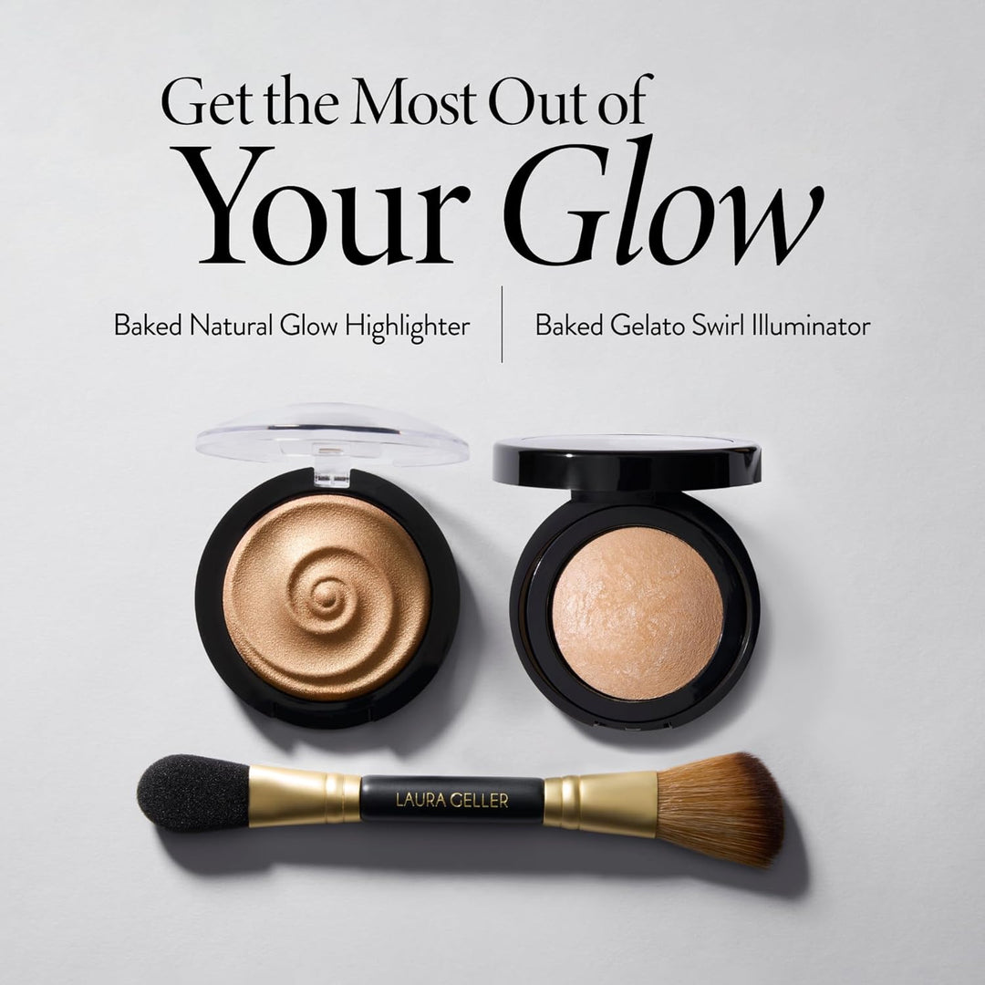 LAURA GELLER NEW YORK Pinceles de maquillaje profesional cosmético,...
