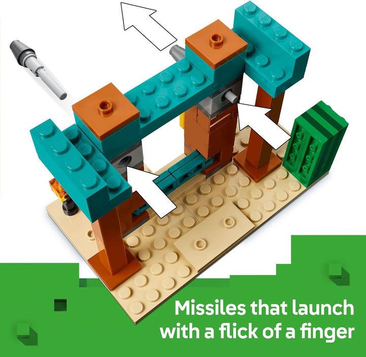 LEGO Minecraft The Illager Desert Patrol Figuras de