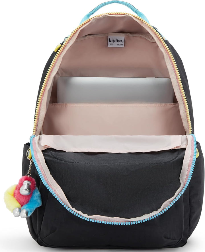 Kipling Mochila para portátil Seoul Fc de 15 pulgadas, duradera, es...