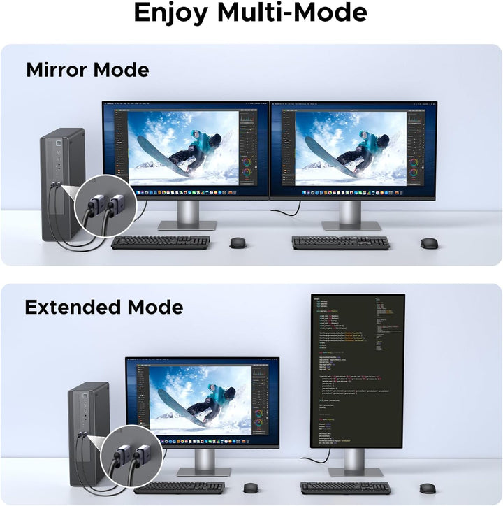UGREEN Paquete de 2 adaptadores 4K DisplayPort a HDMI