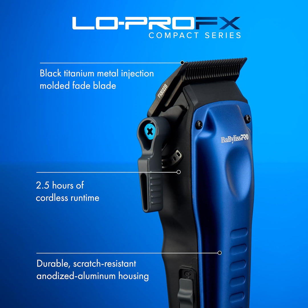 BaBylissPRO Recortadoras LO-PROFX compactas de alto rendimiento par...