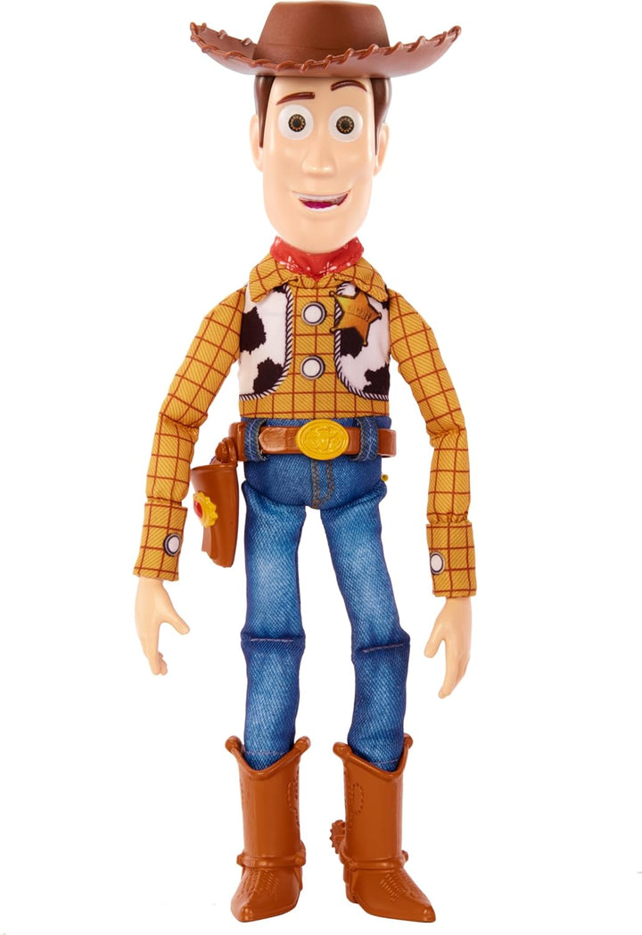 Mattel Disney Pixar Toy Story Talking Woody Figura de