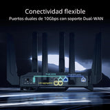 ASUS RT-BE96U BE19000 802.11BE Router de Rendimiento Tri-Banda WiFi...
