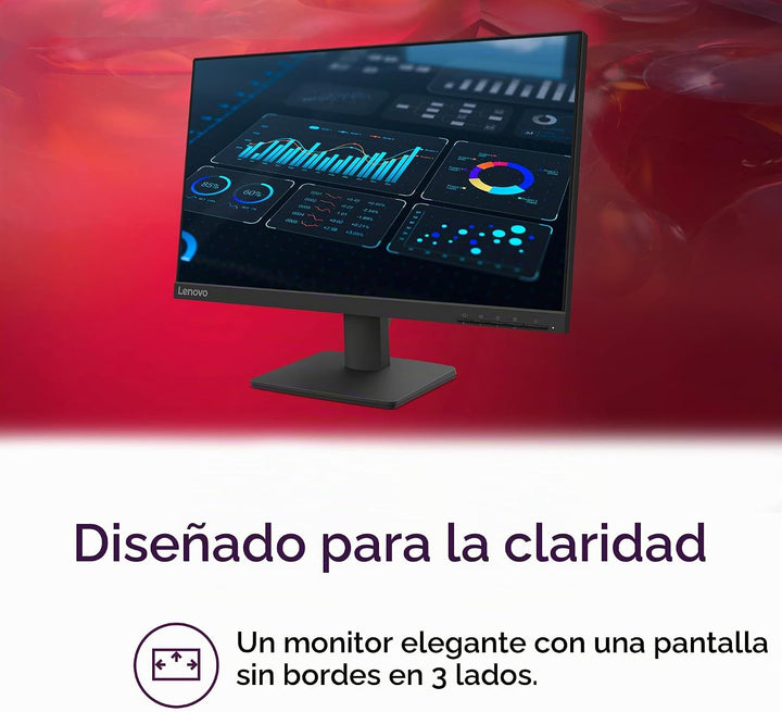 Monitor Lenovo L22-4e - Monitor de Oficina - Pantalla IPS FHD de 21...