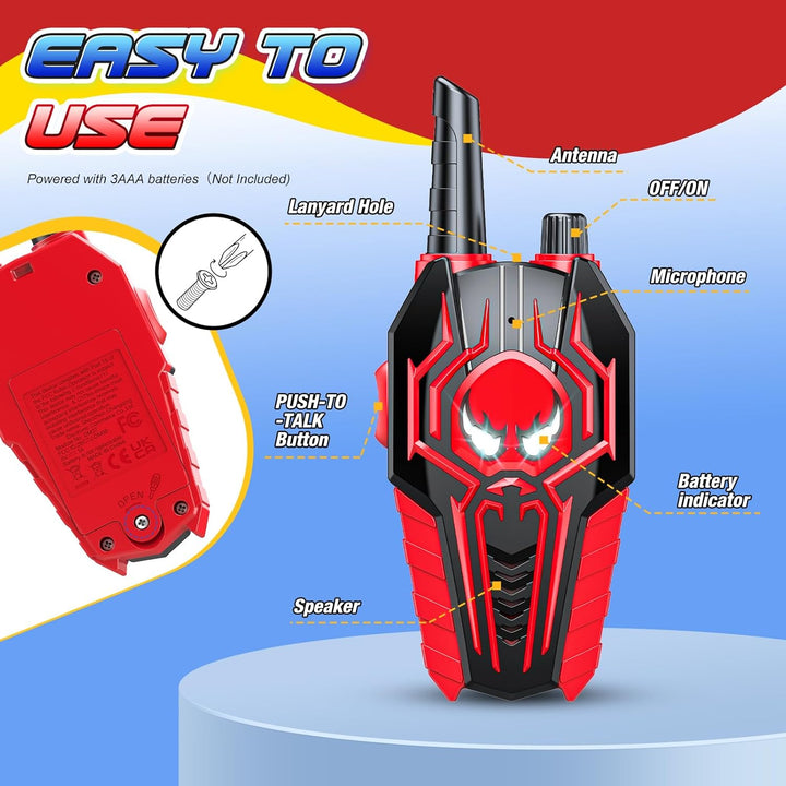 Walkie Talkies para niños para niños: juguetes y regalos para niños...