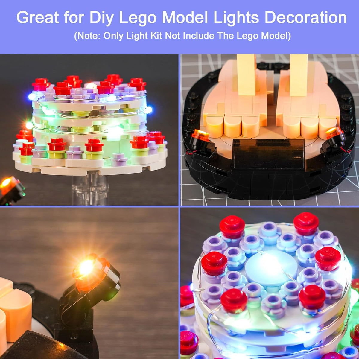 Kit de luz LED mejorado compatible con el set de