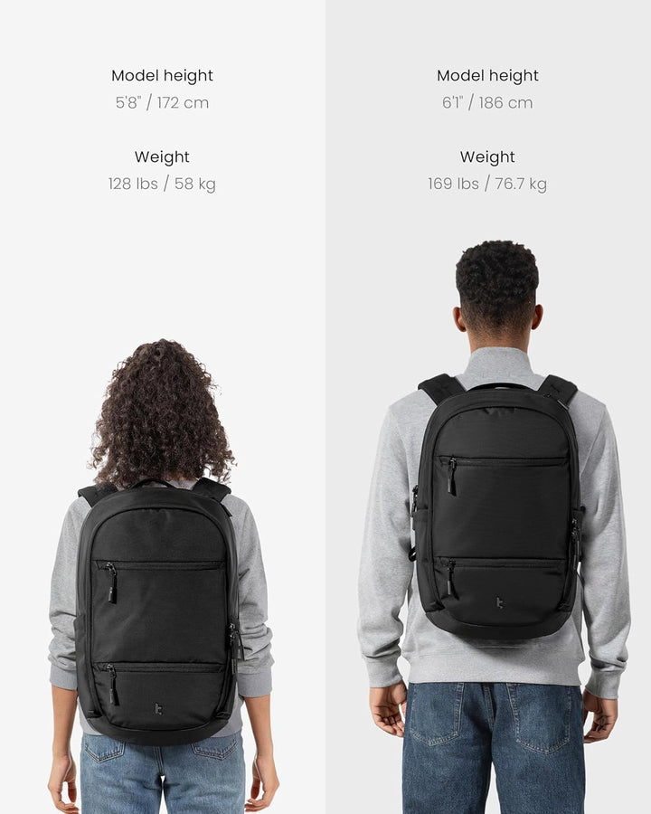 tomtoc T77 Mochila para portátil, bolsa de trabajo grande para nego...