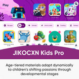 JIKOCXN Tablet para niños, tableta Android 16 para niños de 10 pulg...