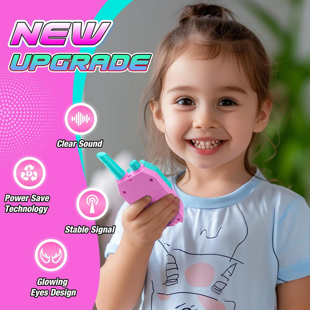 Walkie Talkies geniales para niñas: juguetes de regalos de cumpleañ...