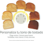 Hamilton Beach Tostadora gourmet de 2 rebanadas con tecnología Sure-Toast