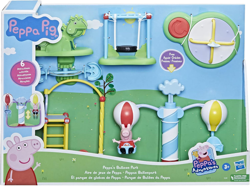 Peppa Pig Peppa's Adventures Peppa's Balloon Park - Juguete preescolar