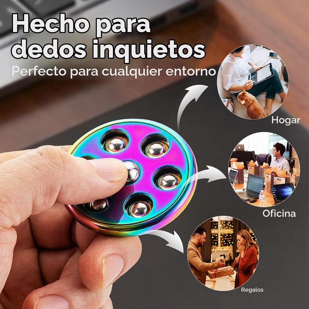 Juguetes antiestrés para adultos, envoltura de burbujas de metal Pop It