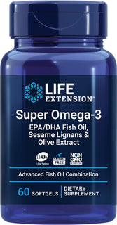 Life Extension Aceite de pescado Super Omega-3 EPA\/DHA, lignanos d...