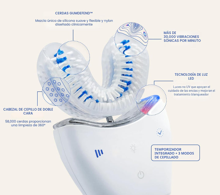 Cepillo de dientes eléctrico sónico Autobrush Pro \u2013 Único cepi...