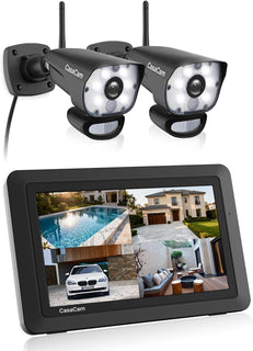 CasaCam Sistema de cámara de seguridad inalámbrica Air | Monitor de...