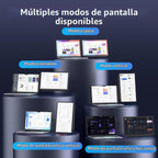 Wixzet Extensor de pantalla para laptop, 15.6 pulgadas FHD 1080P IP...