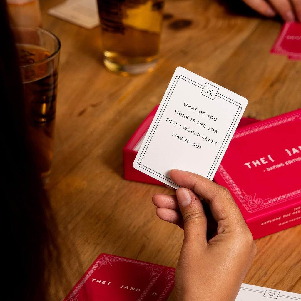 {THE AND} Edición de citas - 199 Tarjetas de conversación reflexivas para parejas de citas - Preguntas para conocer a tu nueva persona y crear conexiones - Divertido juego de cartas de cita nocturna para adultos de The Skin Deep