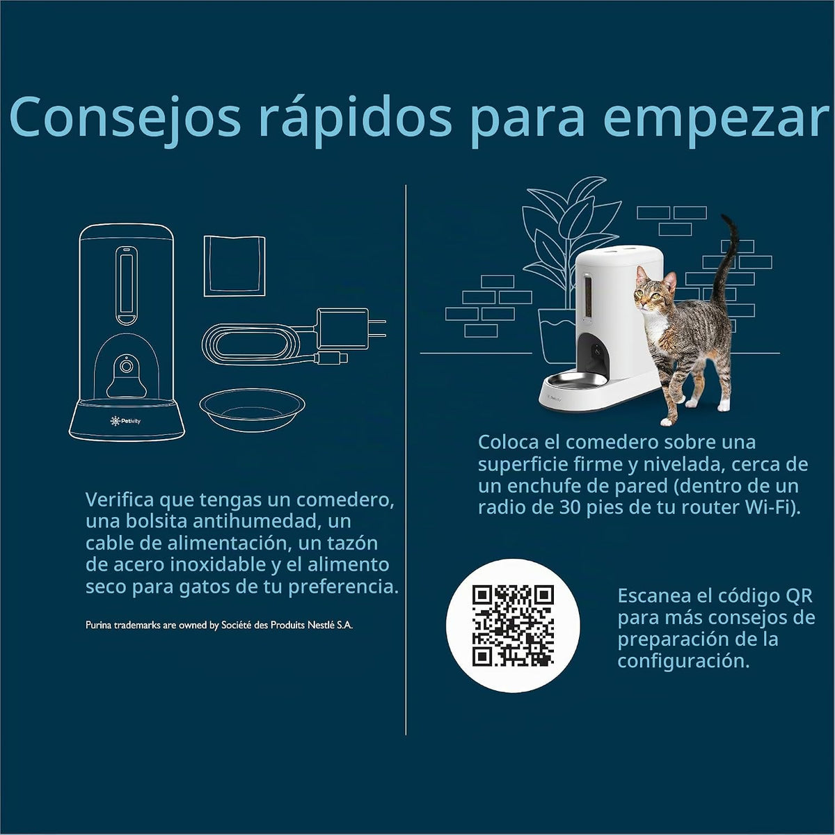 Alimentador inteligente para gatos controlado por aplicación, seguimiento de varios gatos, alimentador de reconocimiento facial AI para gatos