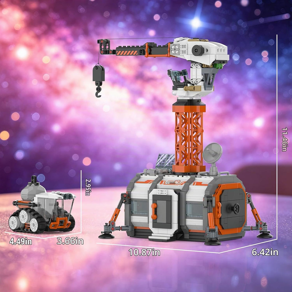 Space Base Building Sets, Exploration Space Station Model, 1000 PCS