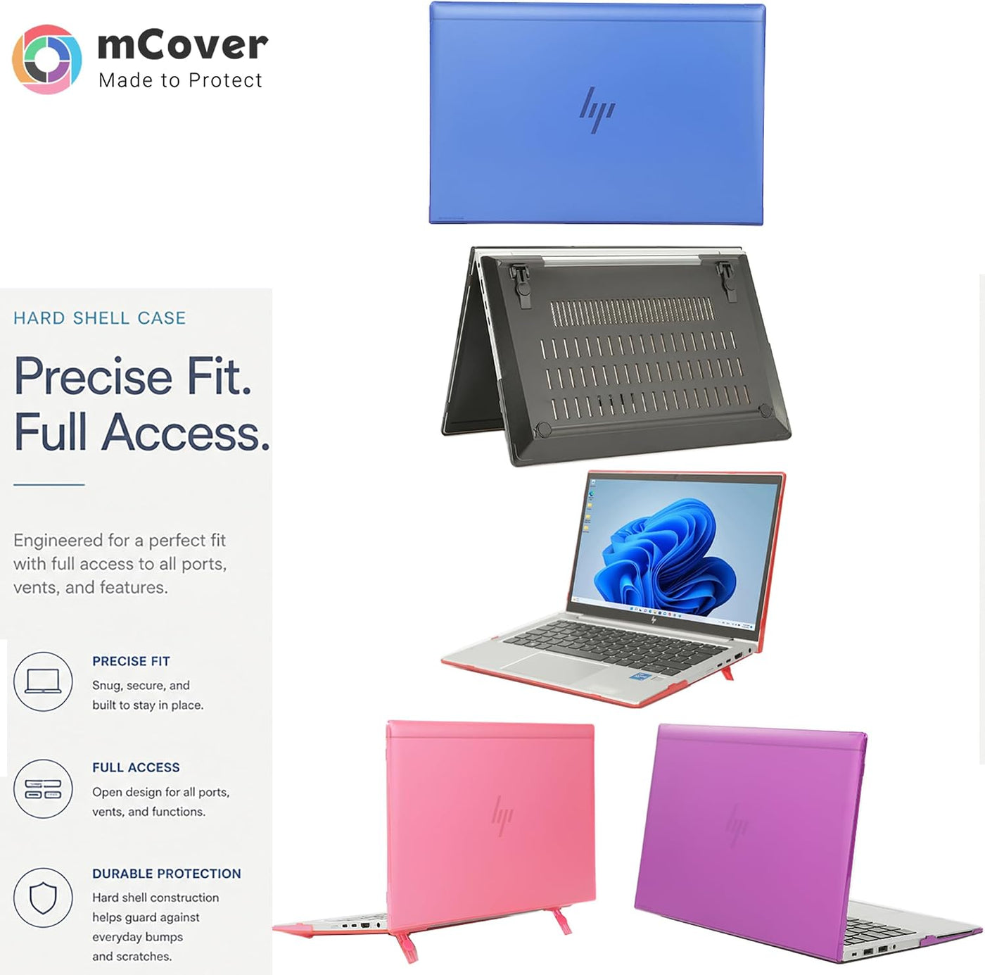 mCover Funda compatible solo para HP EliteBook 830 G7 \/ G8 de 13.3...