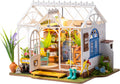 Lámpara Rowood Kit de Construcción de Casa en Miniatura DIY, Kit de Casa de Muñecas en Miniatura, Kits de Modelo de Artesanía de Mayberry Street para Adultos con LED, Regalo de Cumpleaños/Decoración del Hogar
