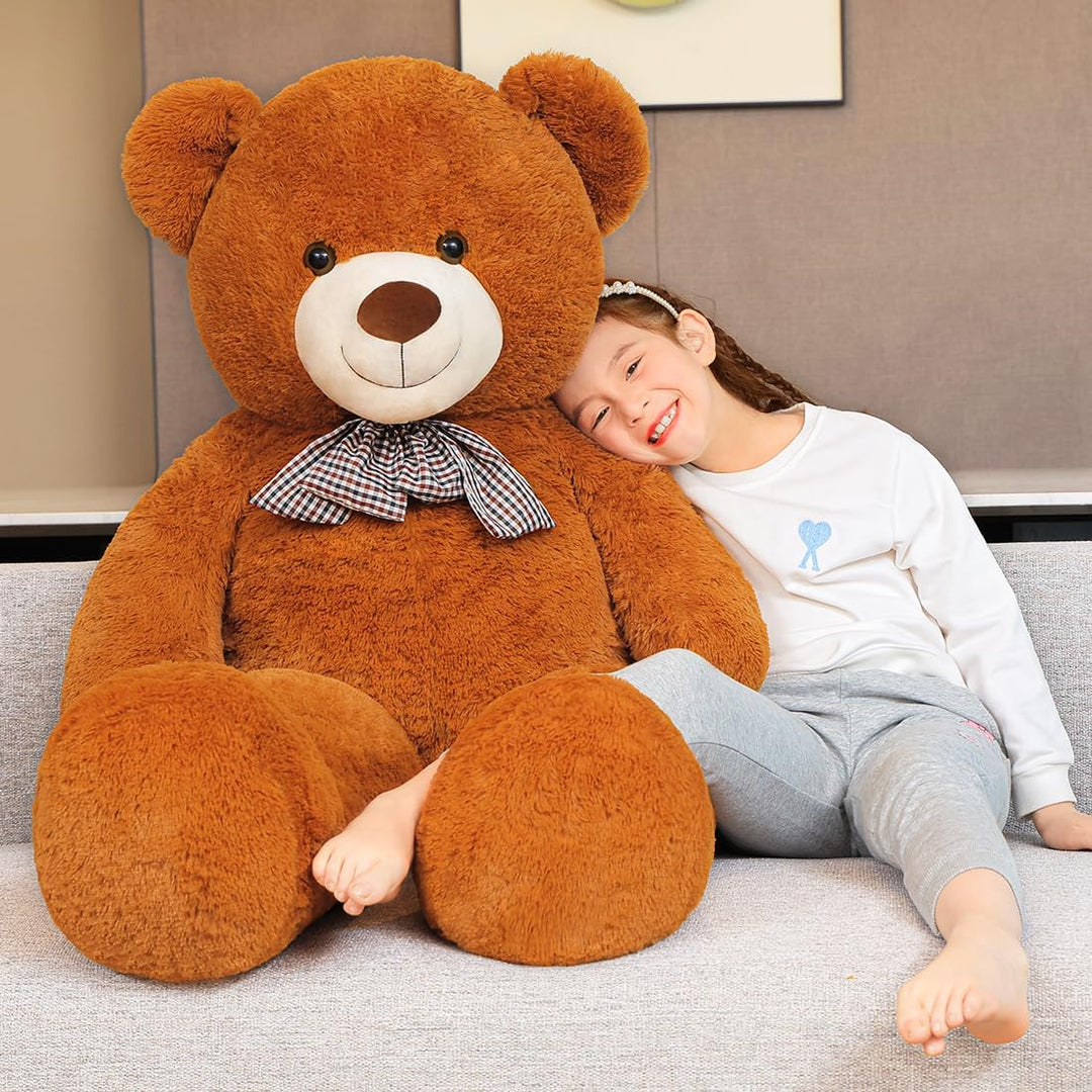 SNOWOLF Oso de peluche gigante de 47 pulgadas, regalo para el Día d...