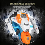 MIEBELY 3 en 1 Magnetic Transform Robot Toy Lights Sounds para Kids 3-9