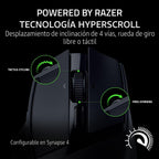 Razer Basilisk Mobile Portátil Ergonómico Ratón Inalámbrico para Ga...