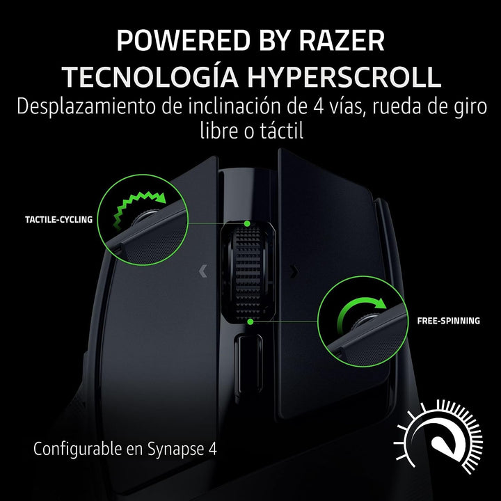 Razer Basilisk Mobile Portátil Ergonómico Ratón Inalámbrico para Ga...