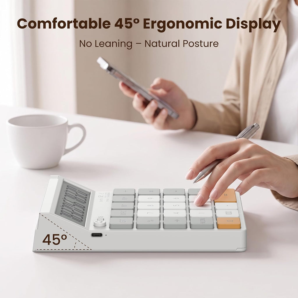 Calculadora de Escritorio con Tableta LCD de Escritura Retráctil