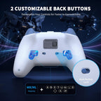 YUYIU Controlador Inalámbrico para Gaming para PC, Switch, Steam Deck, Android, iOS