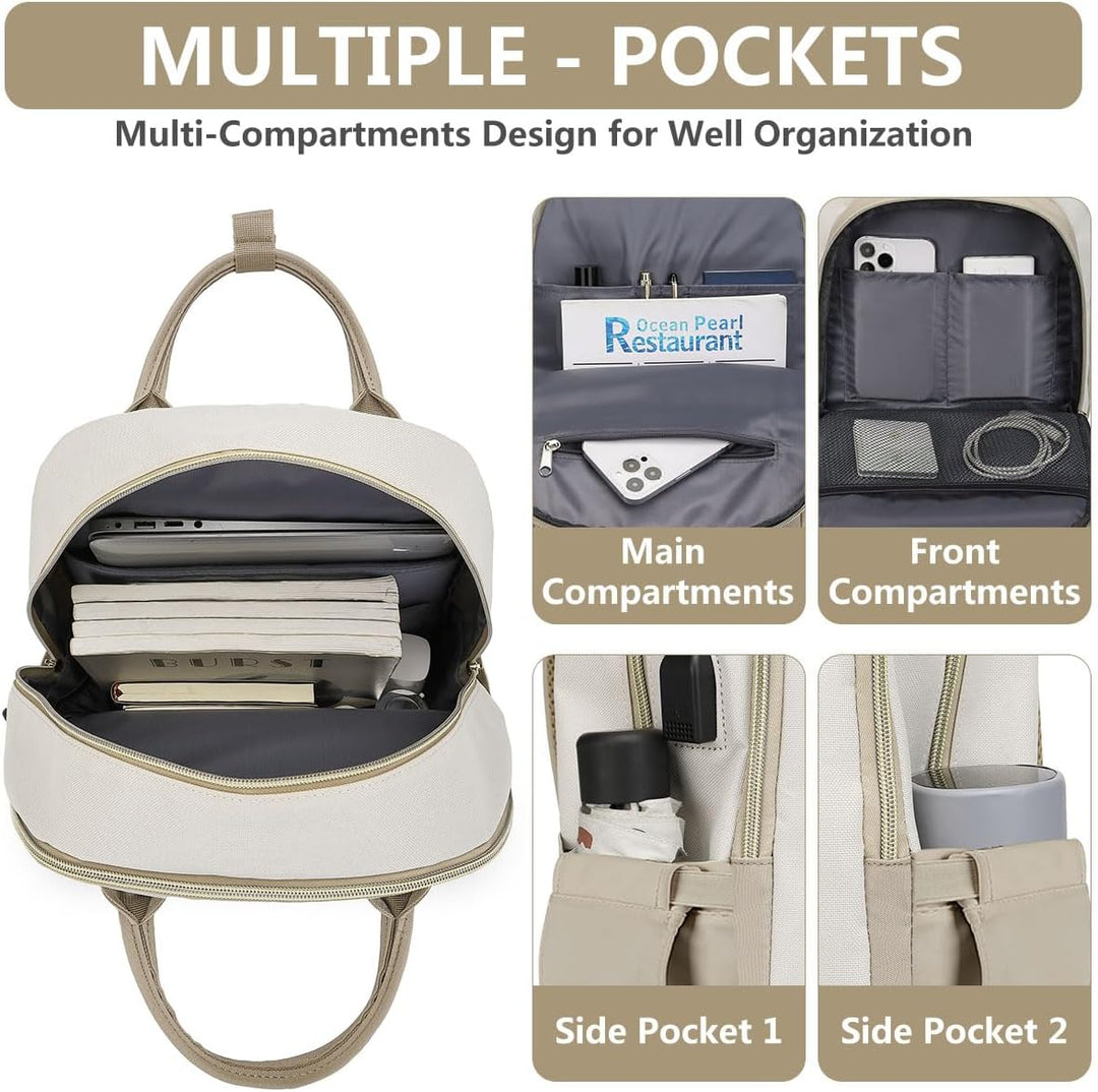 Mochila para Mujeres Bolsa para Laptop: Mochilas de Viaje de Trabaj...