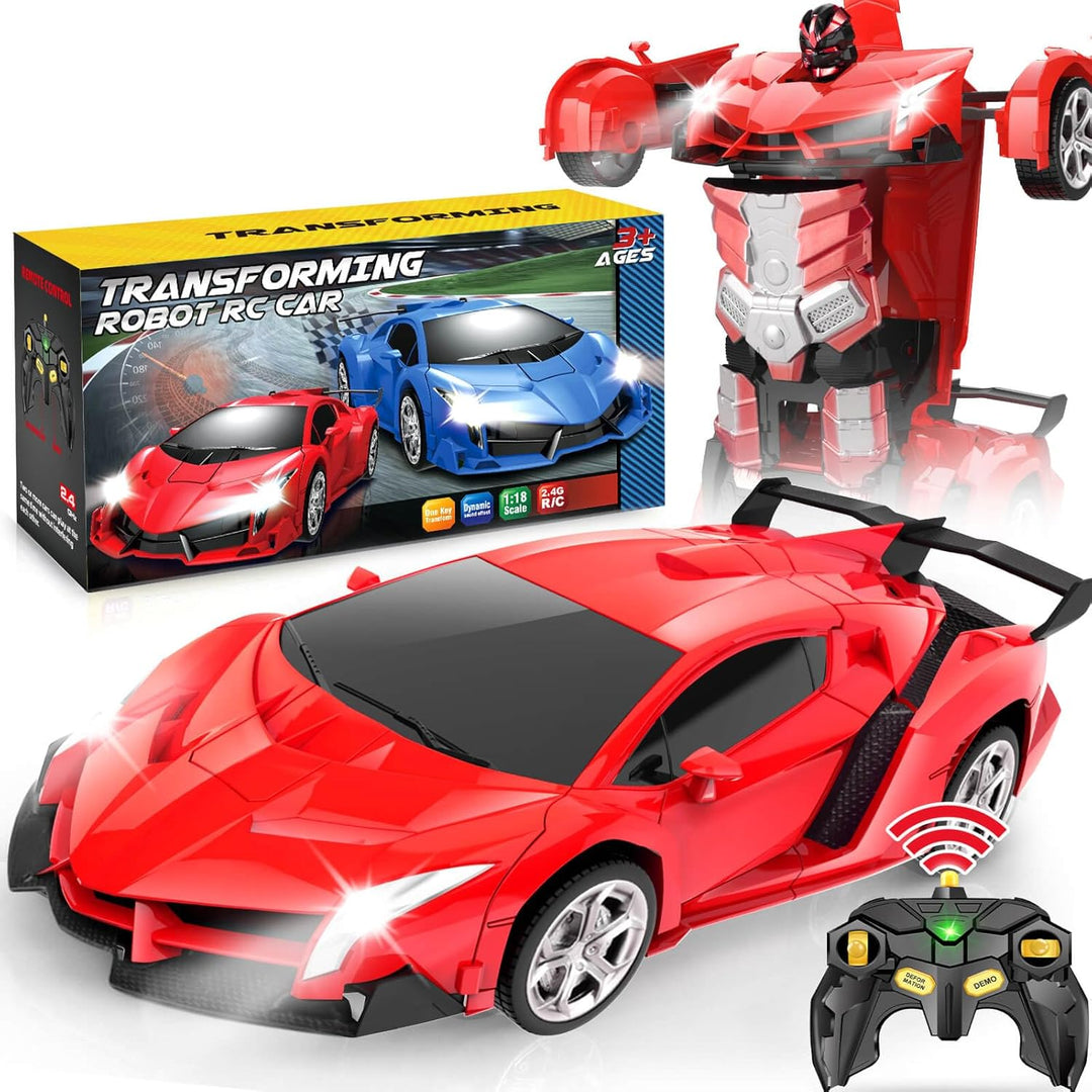 Dolanus Coche de Control Remoto - Coches RC de Robots Transformable...