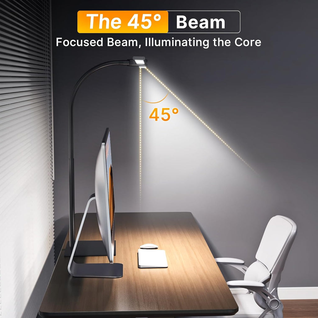 Lámpara Syrinx Lámpara de escritorio LED para oficina en casa, 18W 2000LM luz