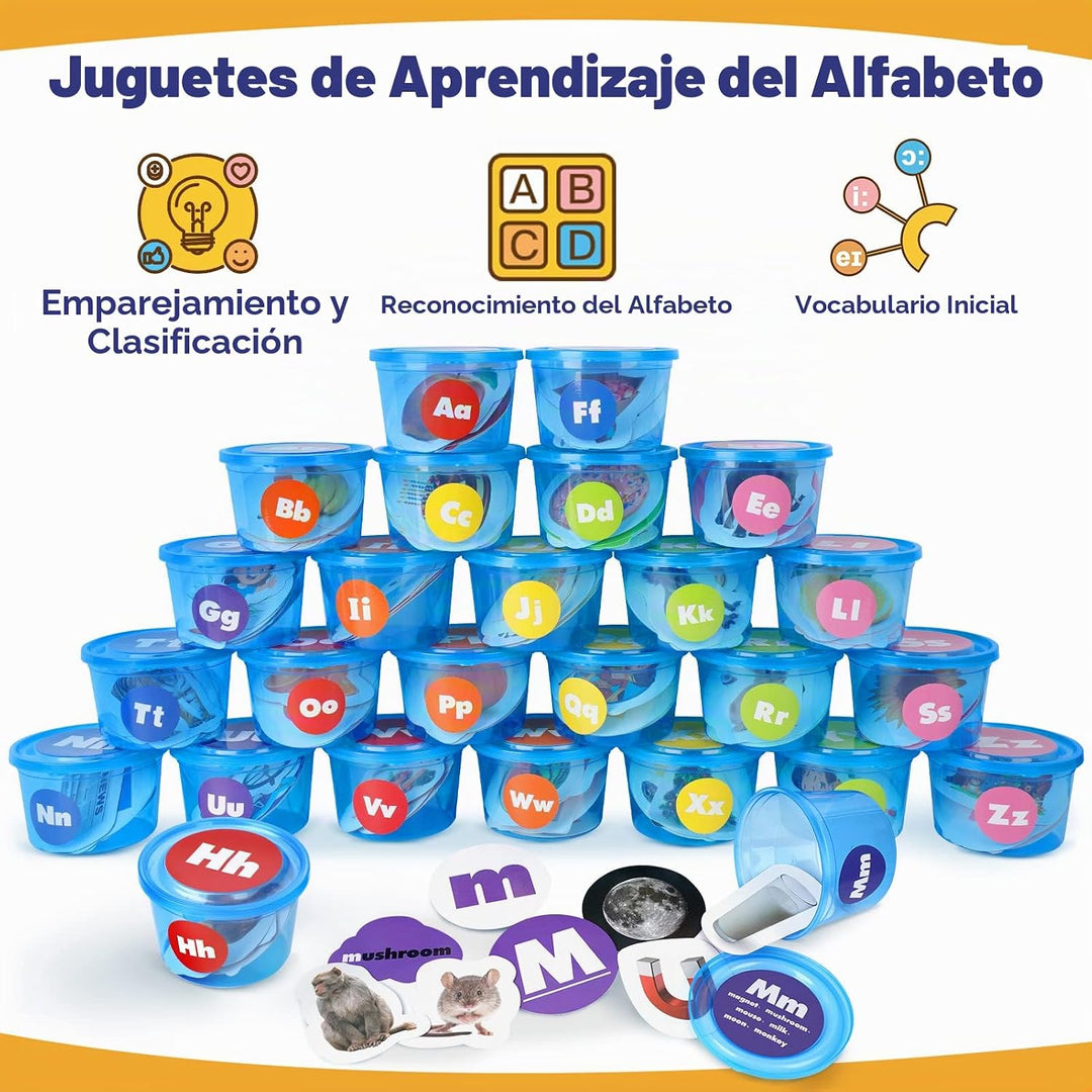 Joyreal - 271 juguetes de aprendizaje del alfabeto para clasificado...