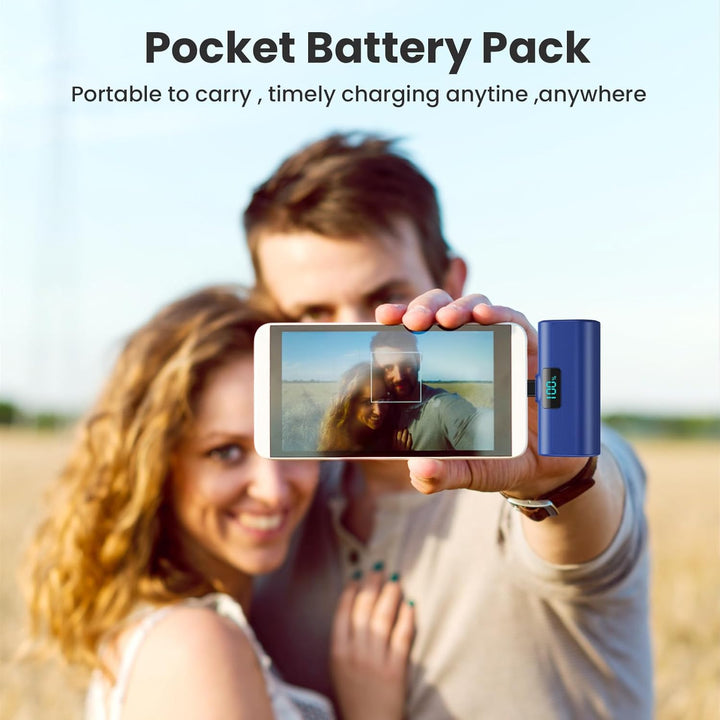 [Paquete de 2] Cargador portátil pequeño de 5200 mAh, banco de ener...