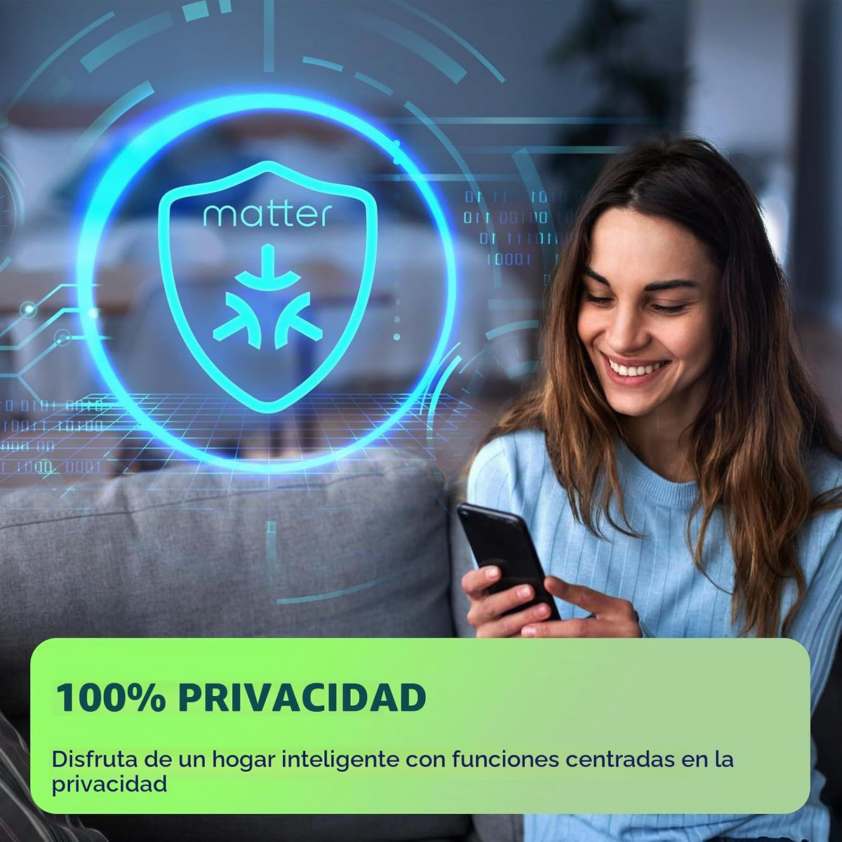 Matter - Bombillas inteligentes, bombilla que cambia de