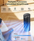 Ventilador de torre personal para dormitorio, ventilador de mesa de...
