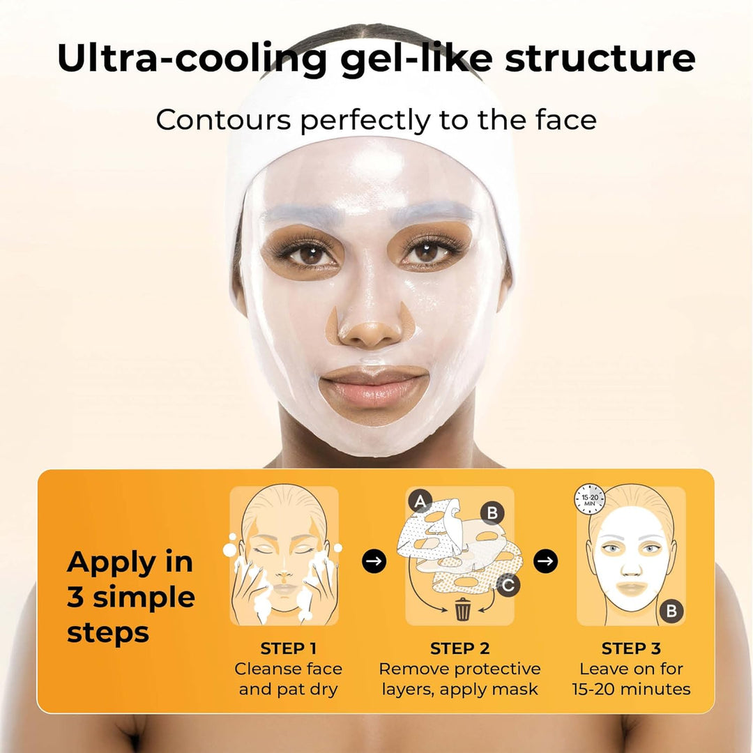 STARSKIN After Party - Mascarilla iluminadora de biocelulosa para t...