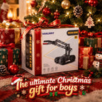 VANLINNY - Kit de brazo de robot de metal, tanque con orugas a control