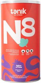 Vithani N8 - Multivitamínico en polvo con maca, borojo, durazno y palma, zinc, calcio