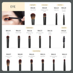 Jessup Juego de brochas de maquillaje veganas con corrector