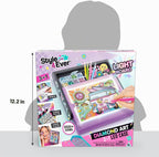 Canal Toys Style 4 Ever Estudio de Arte de Diamante. Estuche LED 3 en 1 con Tablero Iluminado. Crea Dibujos, Pósters de Diamantes y Adhesivos de Diamantes. Edad 6+