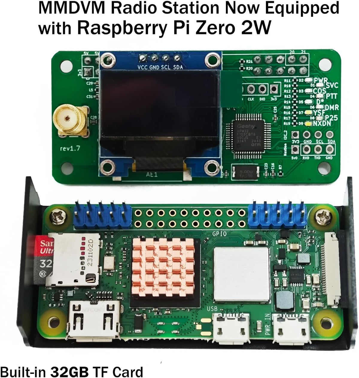 AURSINC MMDVM Hotspot Radio WiFi Digital Voice Modem